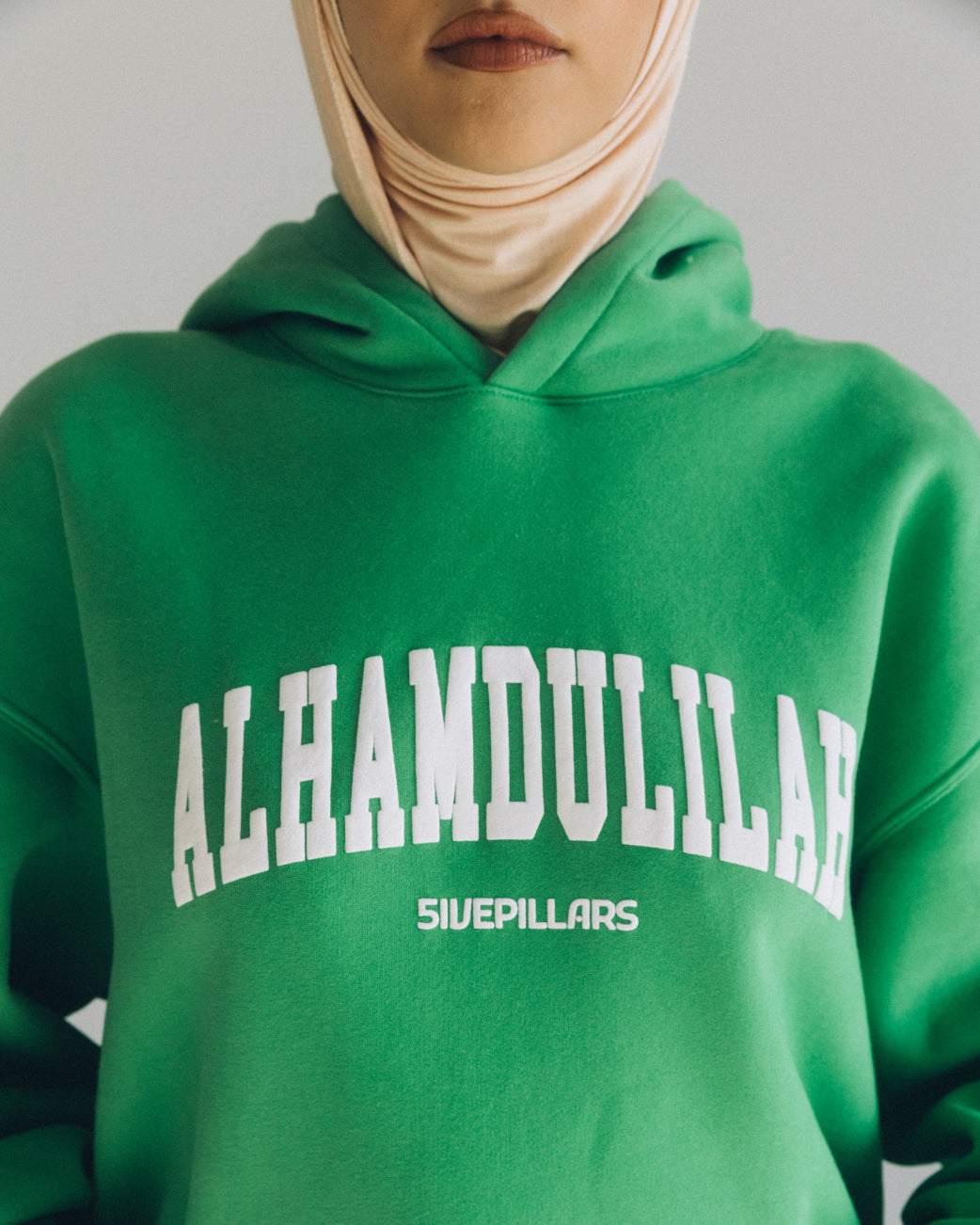 Alhamdulillah Hoodie - Kelly Green