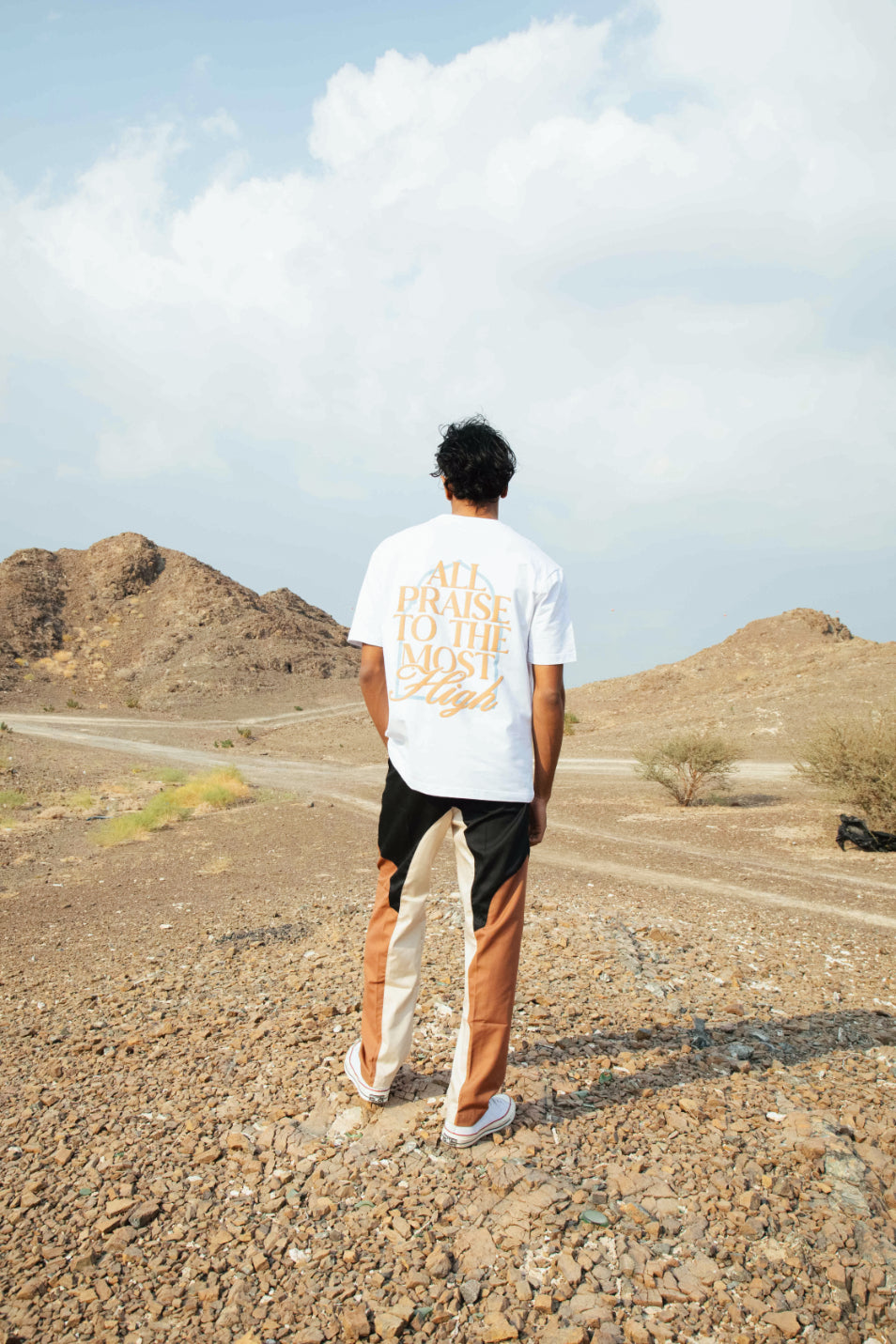 The Most High Tee - White