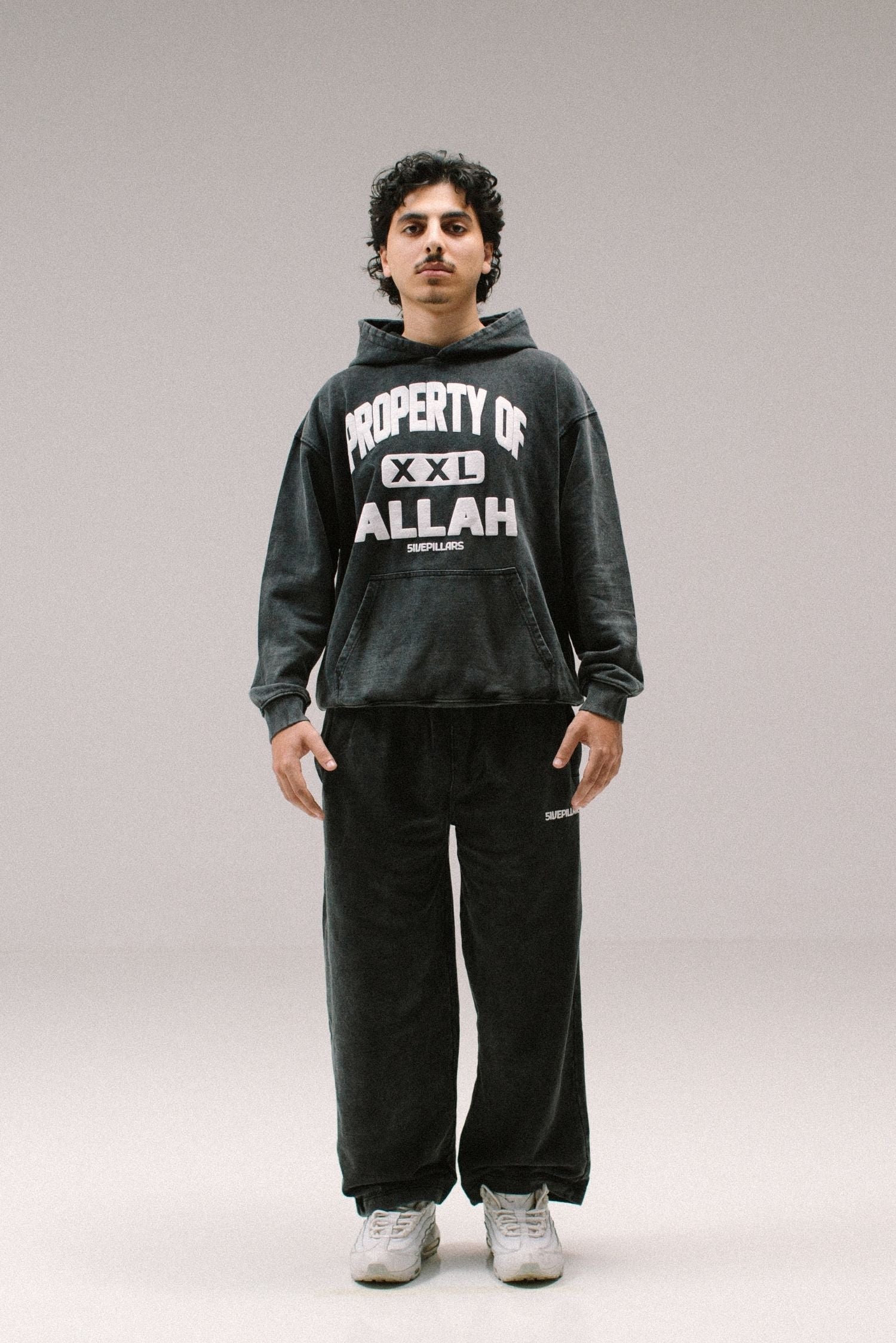 POA Hoodie - Washed Black