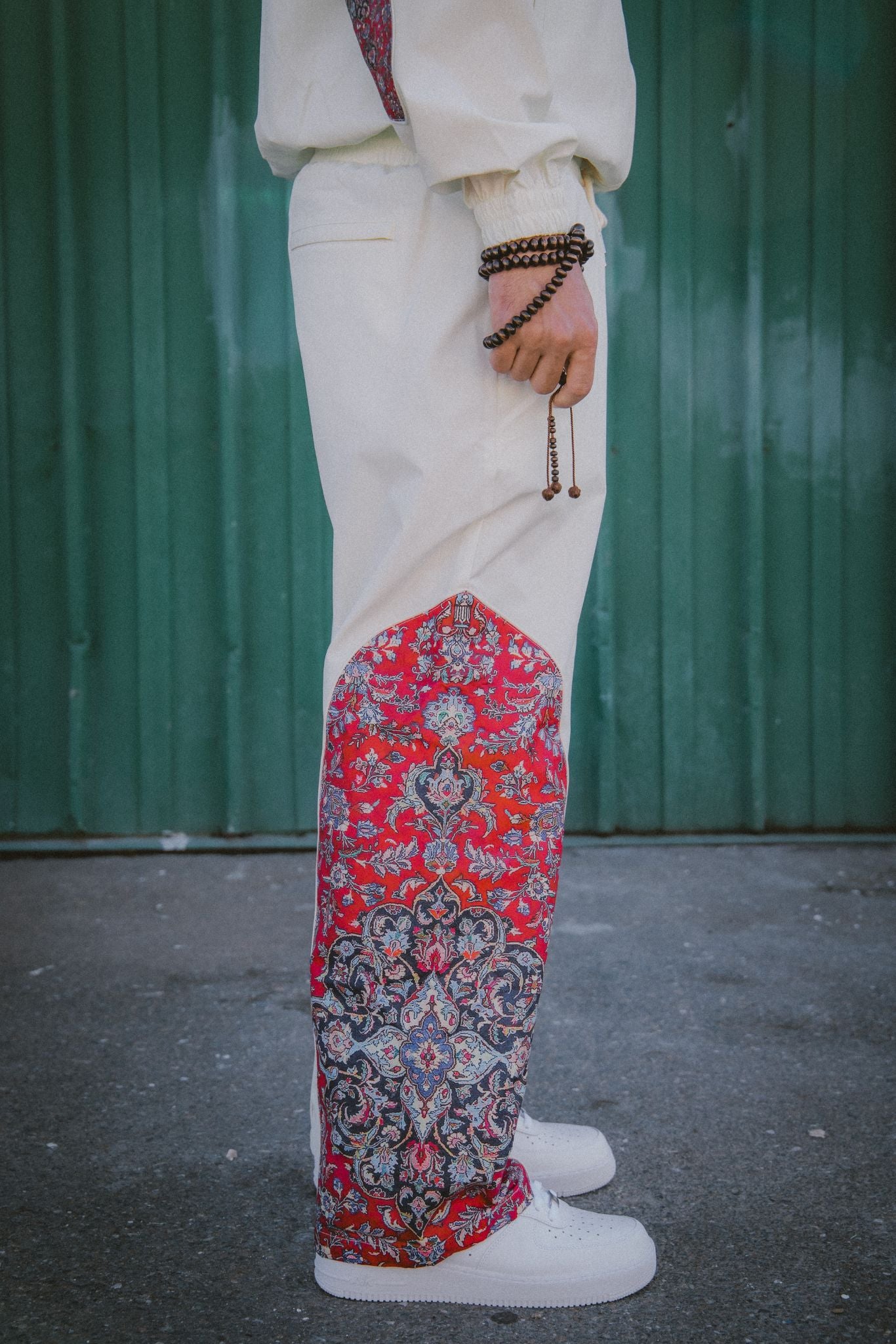 Rug Tracksuit Bottom - Cream