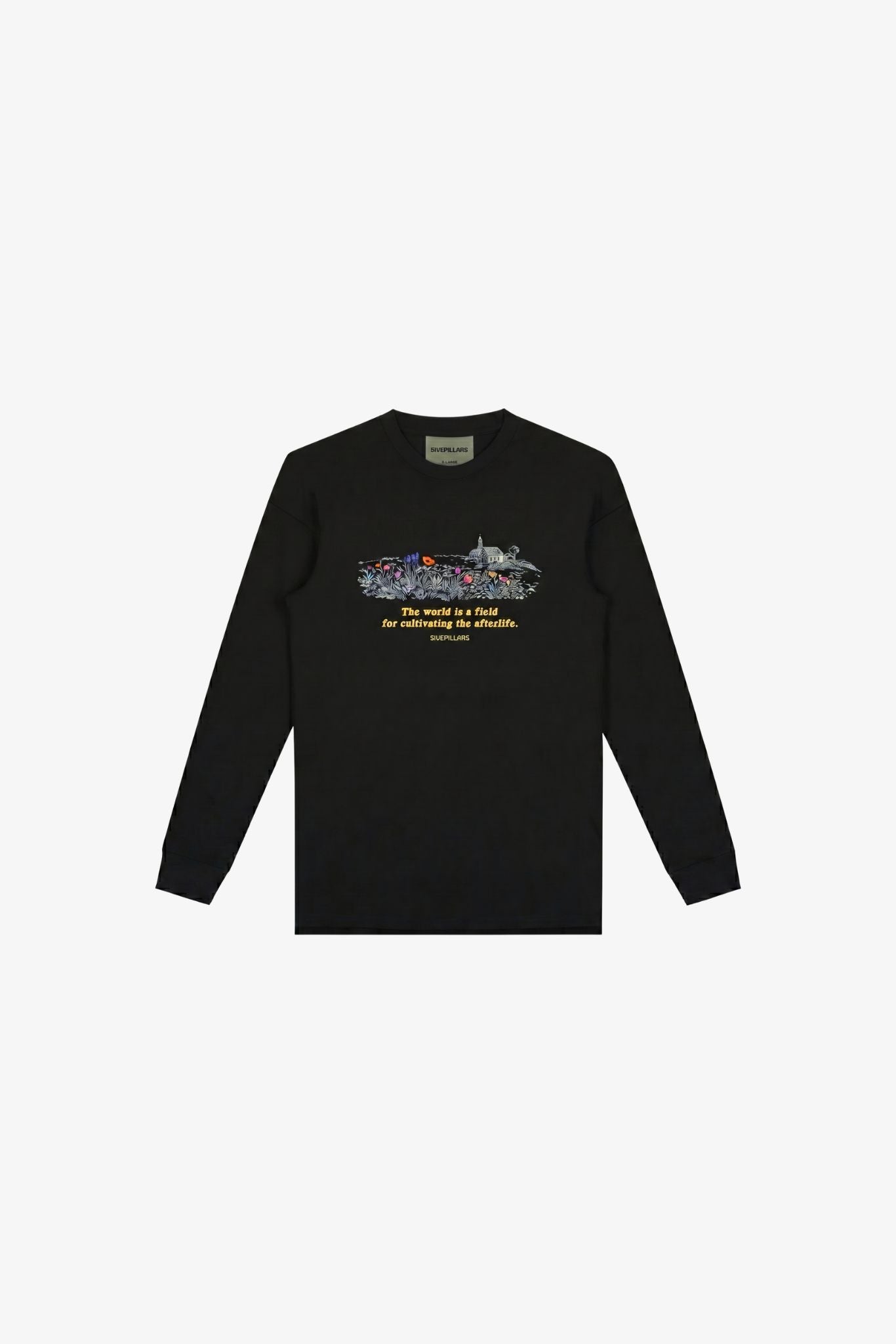 Cultivating Long Sleeve Tee - Black