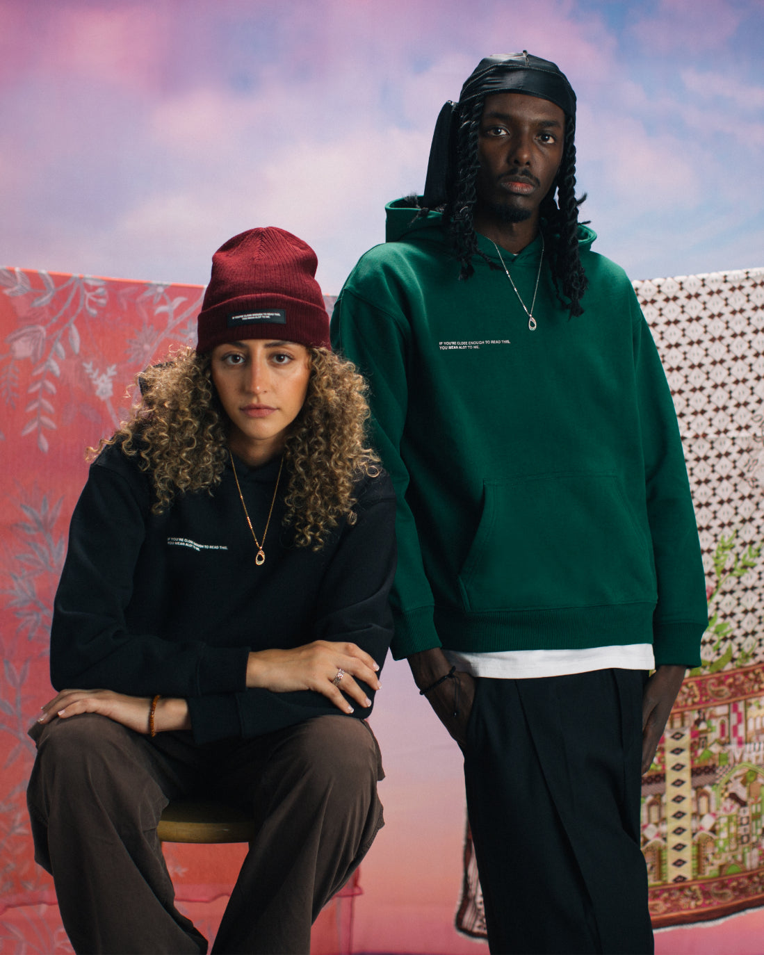 Close Enough Hoodie - Green