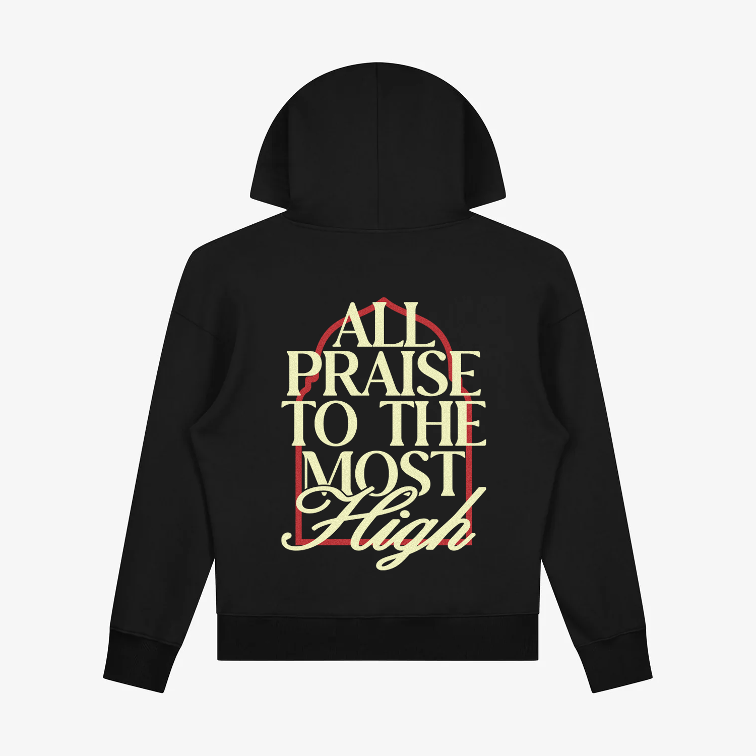 The Most High Hoodie - Black