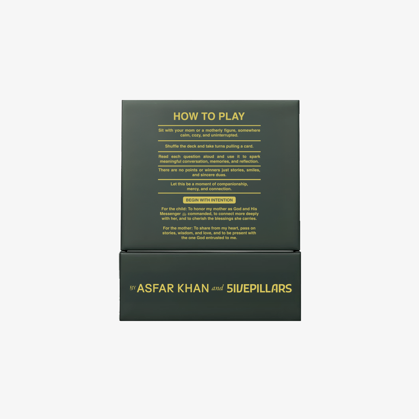 A Mother's Dua Trivia Cards