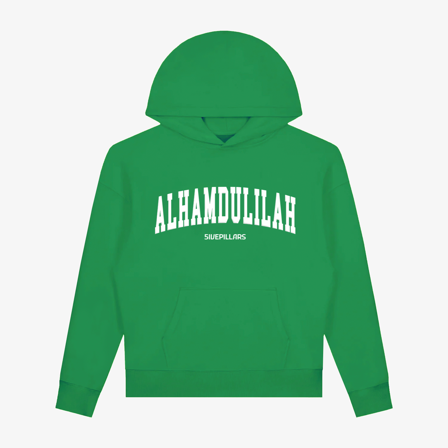 Alhamdulillah Hoodie - Kelly Green