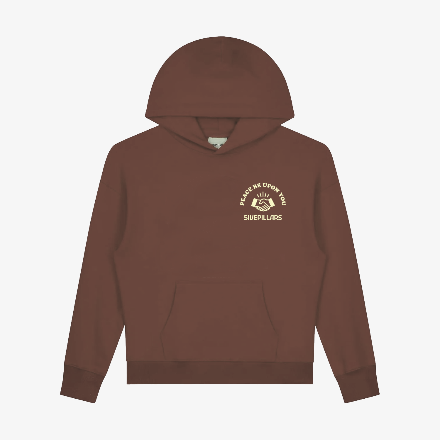 Peace Be Upon You Hoodie - Brown
