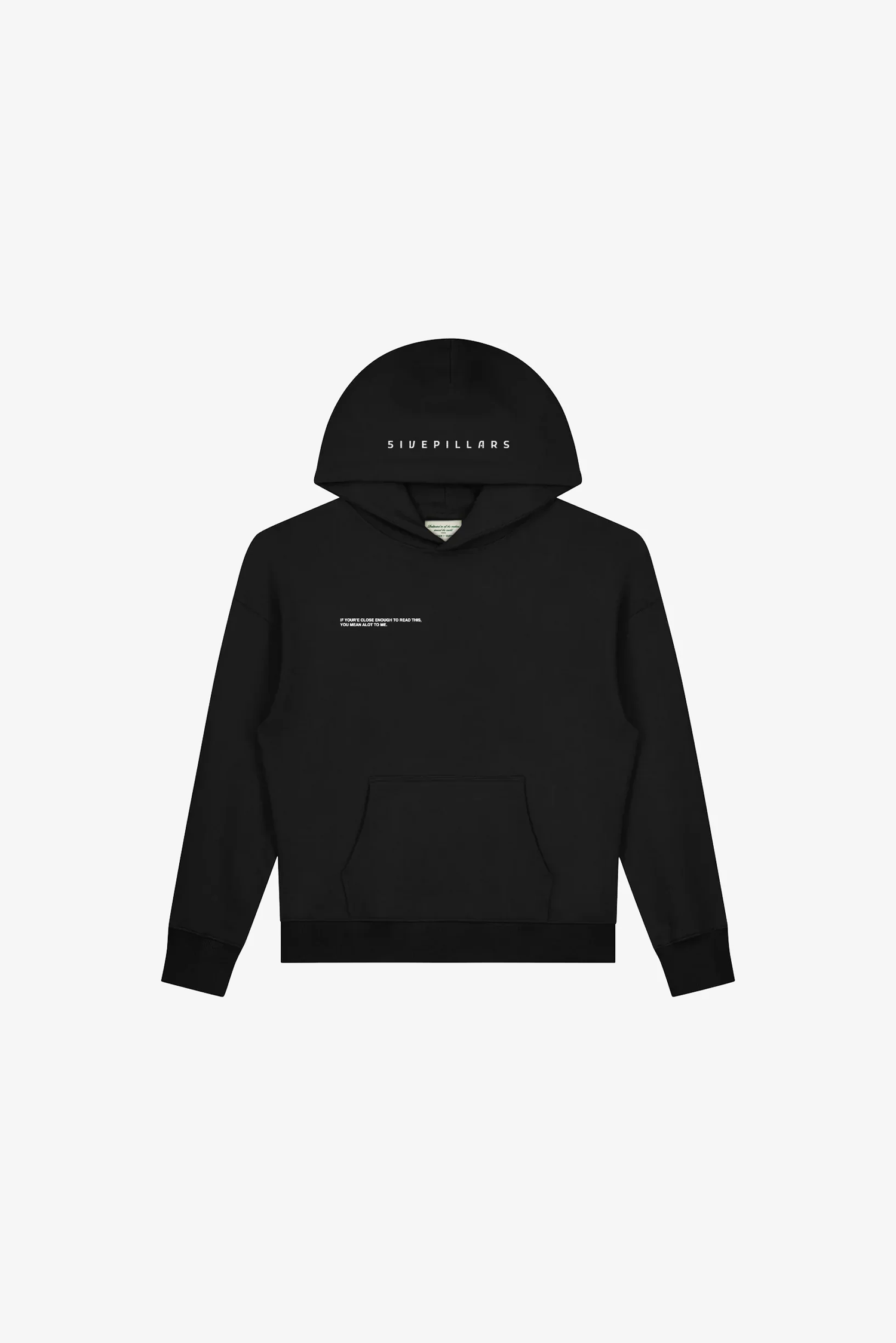 Close Enough Hoodie - Black - front