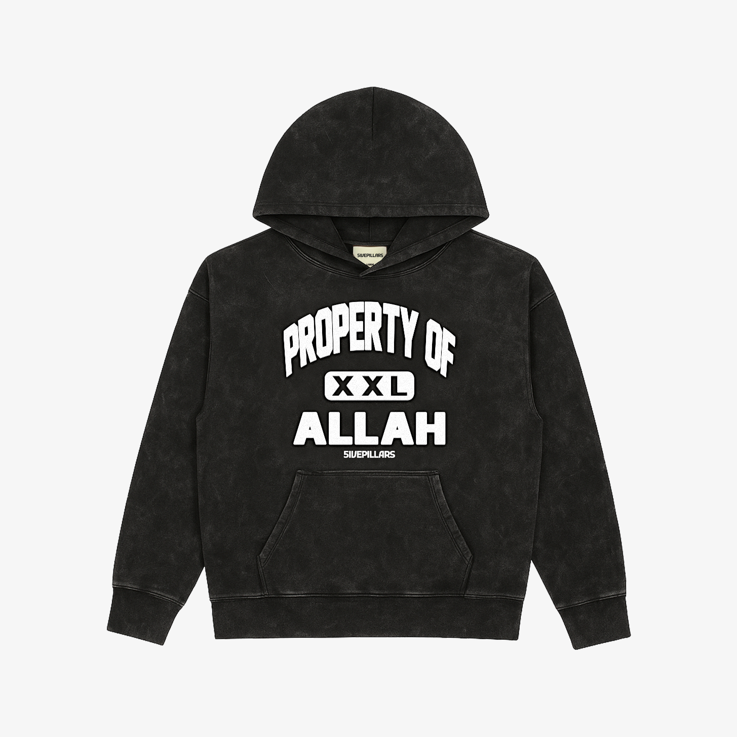 POA Hoodie - Washed Black