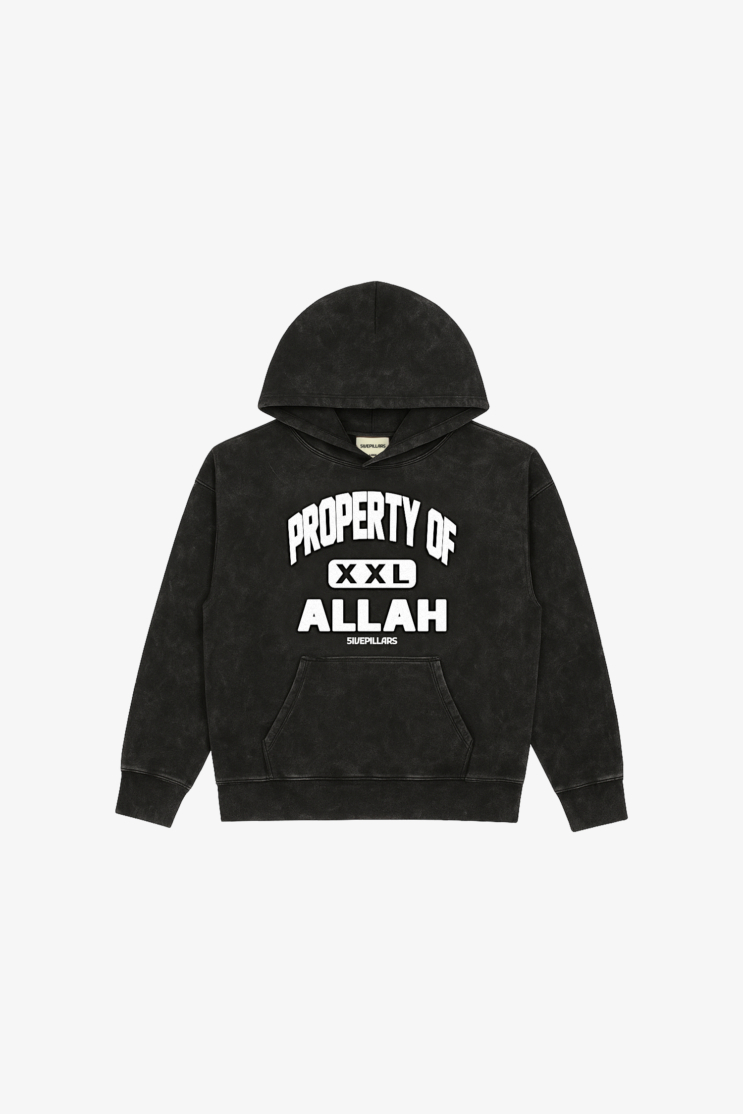 POA Hoodie - Washed Black
