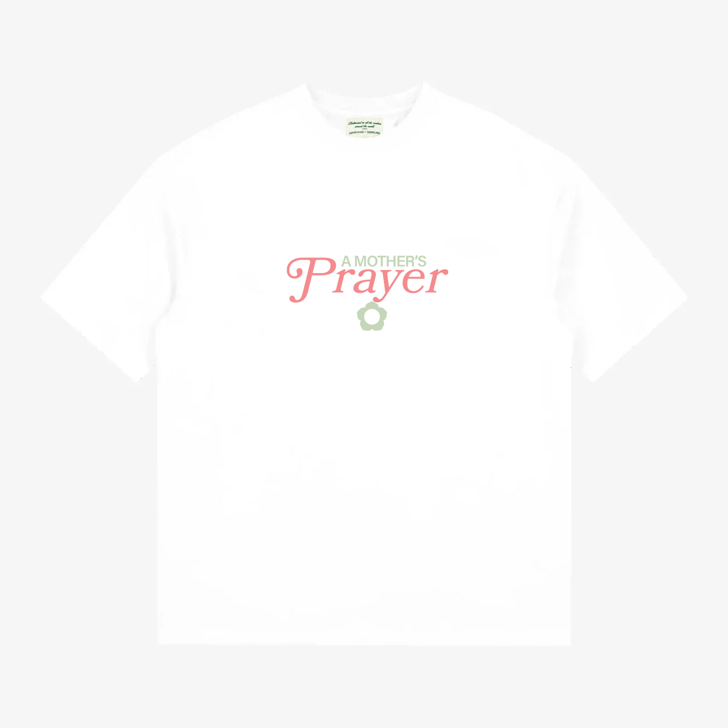 A Mother's Prayer Tee - White