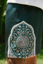 Arch Rug Shorts - Forest Green
