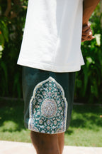 Arch Rug Shorts - Forest Green