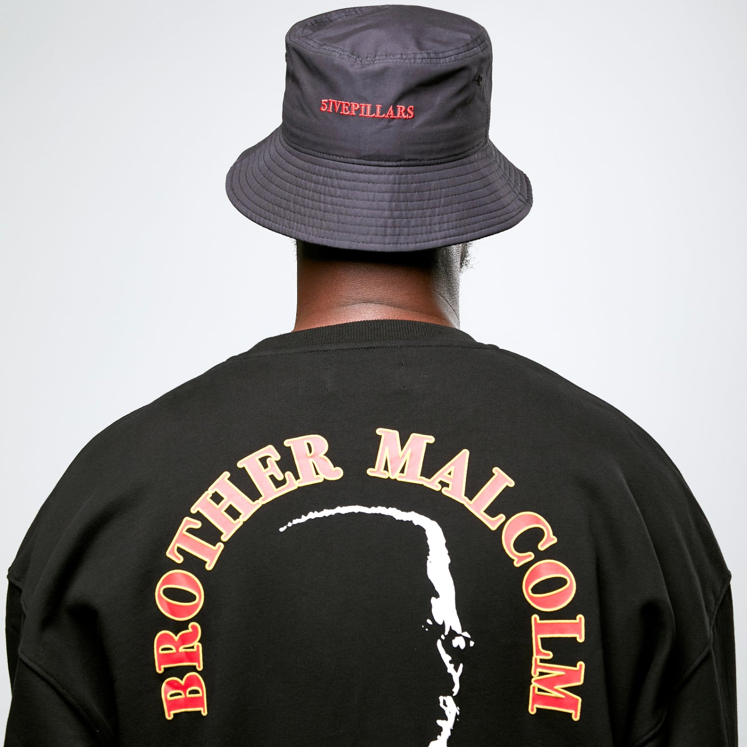 Brother Malcolm Crewneck - Black