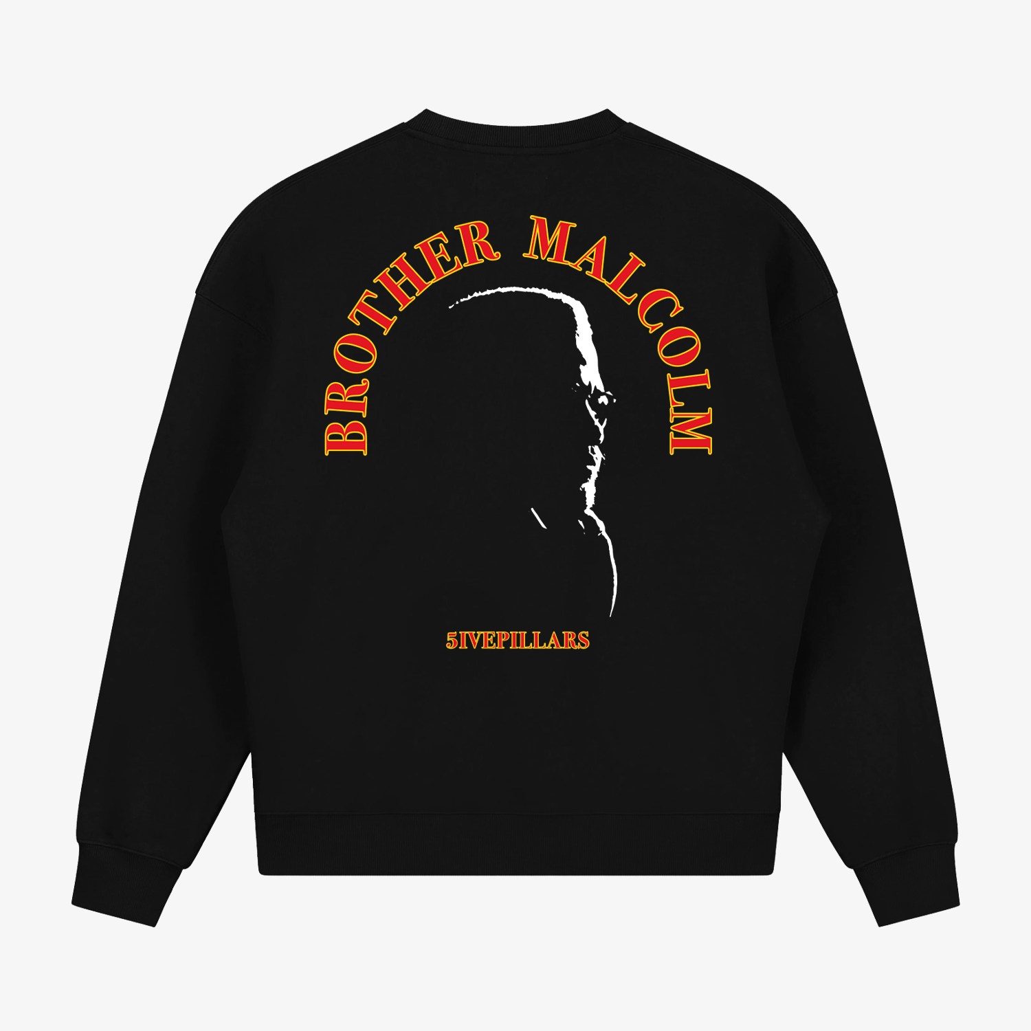 Brother Malcolm Crewneck - Black