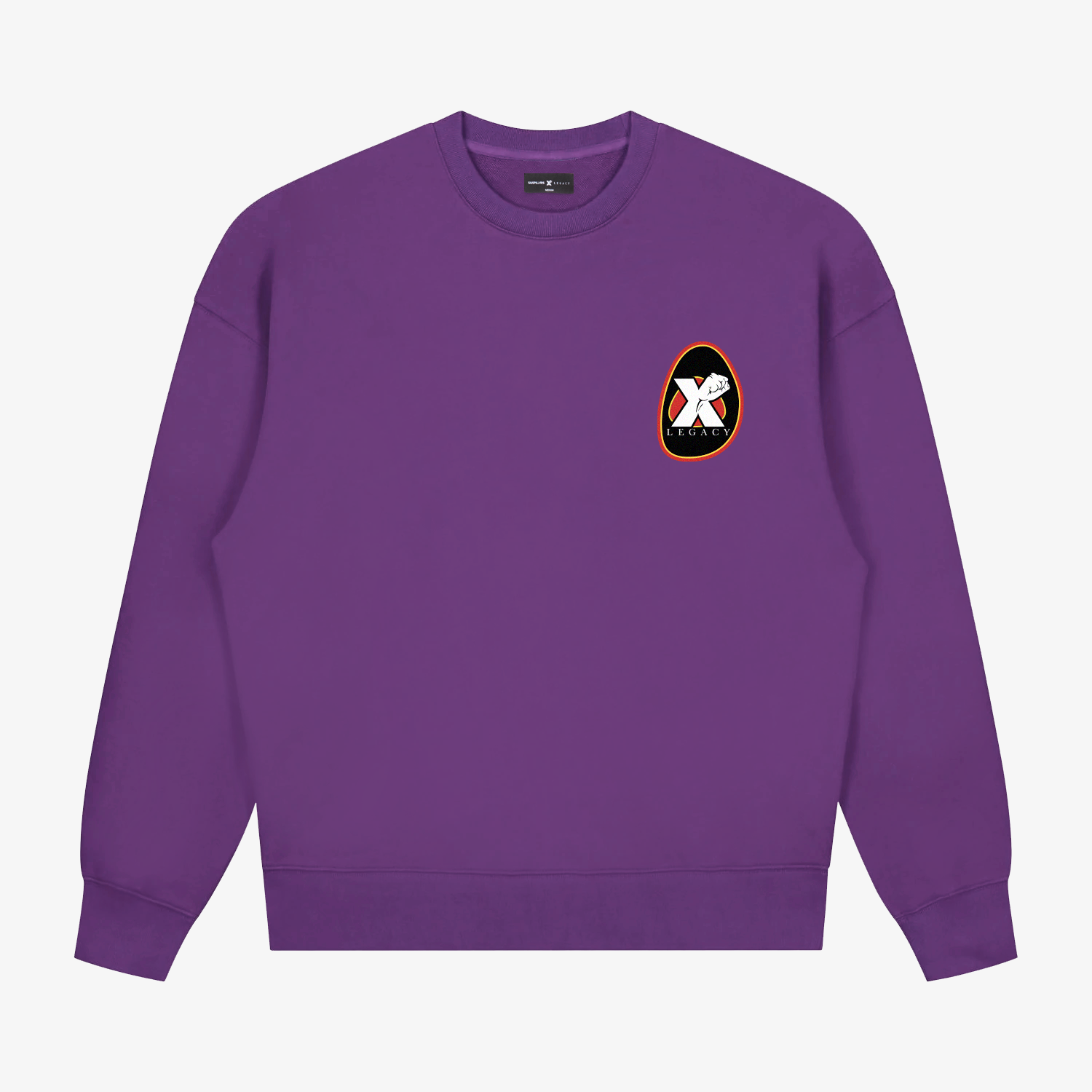 Brother Malcolm Crewneck - Purple